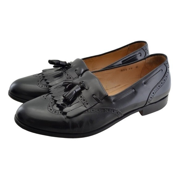 ALFANI Tassel Kiltie Wingtip Brogue Loafers - Picture 2 of 6